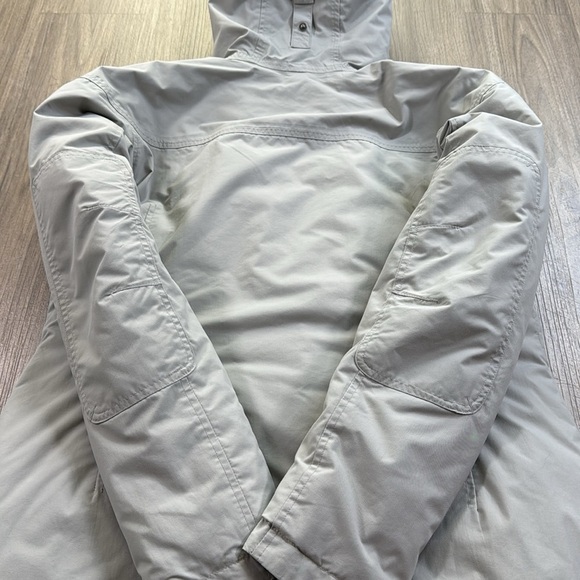 Light Gray Hooded Omni Heat Thermal Columbia Jacket -  Size L - Picture 3 of 9